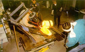 CASTING AN OVAL BOWL FORM