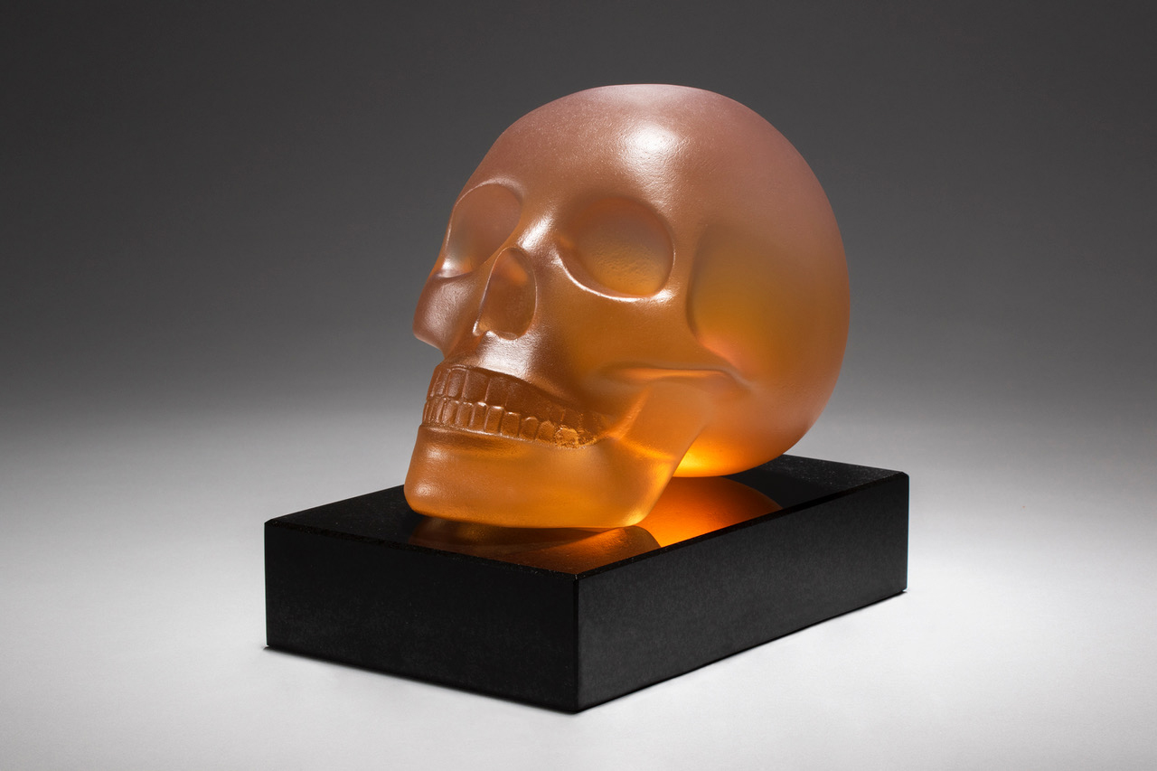Amber Skull