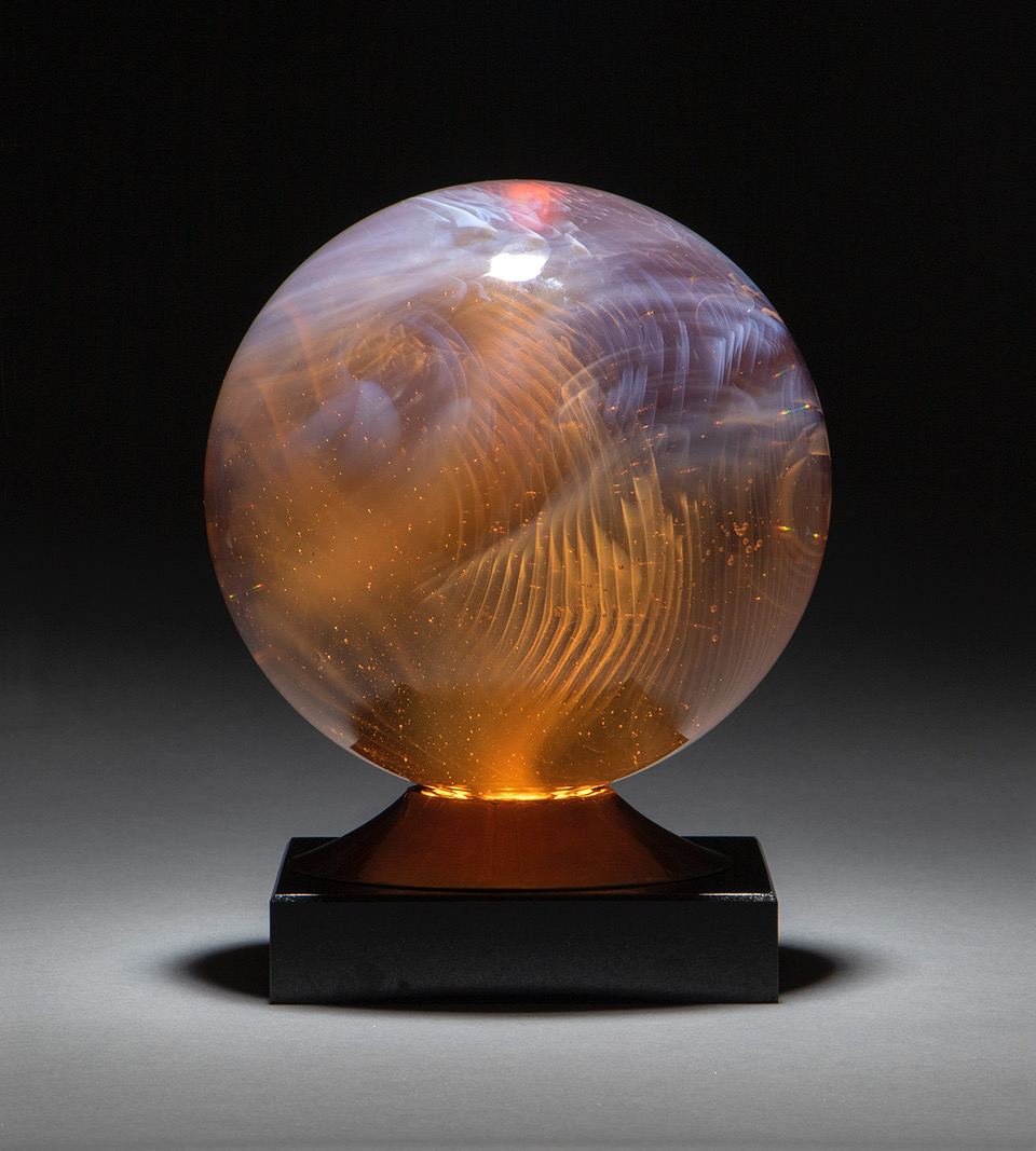 AtmoSpheres - Peach Opalescent