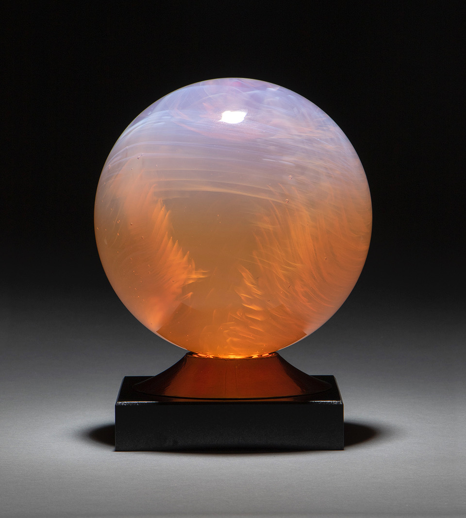 AtmoSpheres - Peach Opalescent